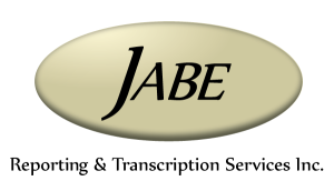 Jabe Reporting & Transcription Services Logo